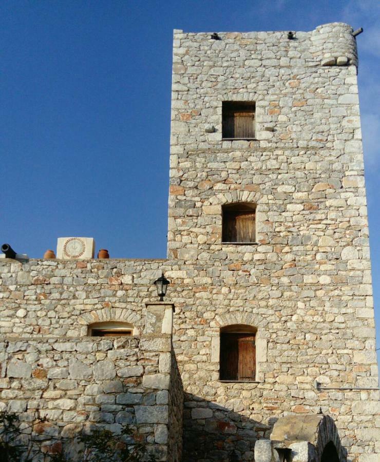 Charouda Stone Tower Pyrgos Dirou Exterior foto