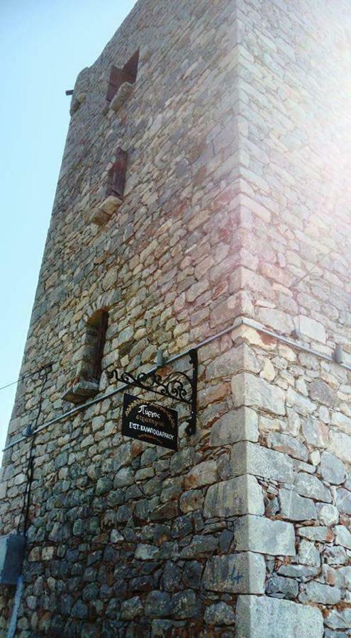 Charouda Stone Tower Pyrgos Dirou Exterior foto