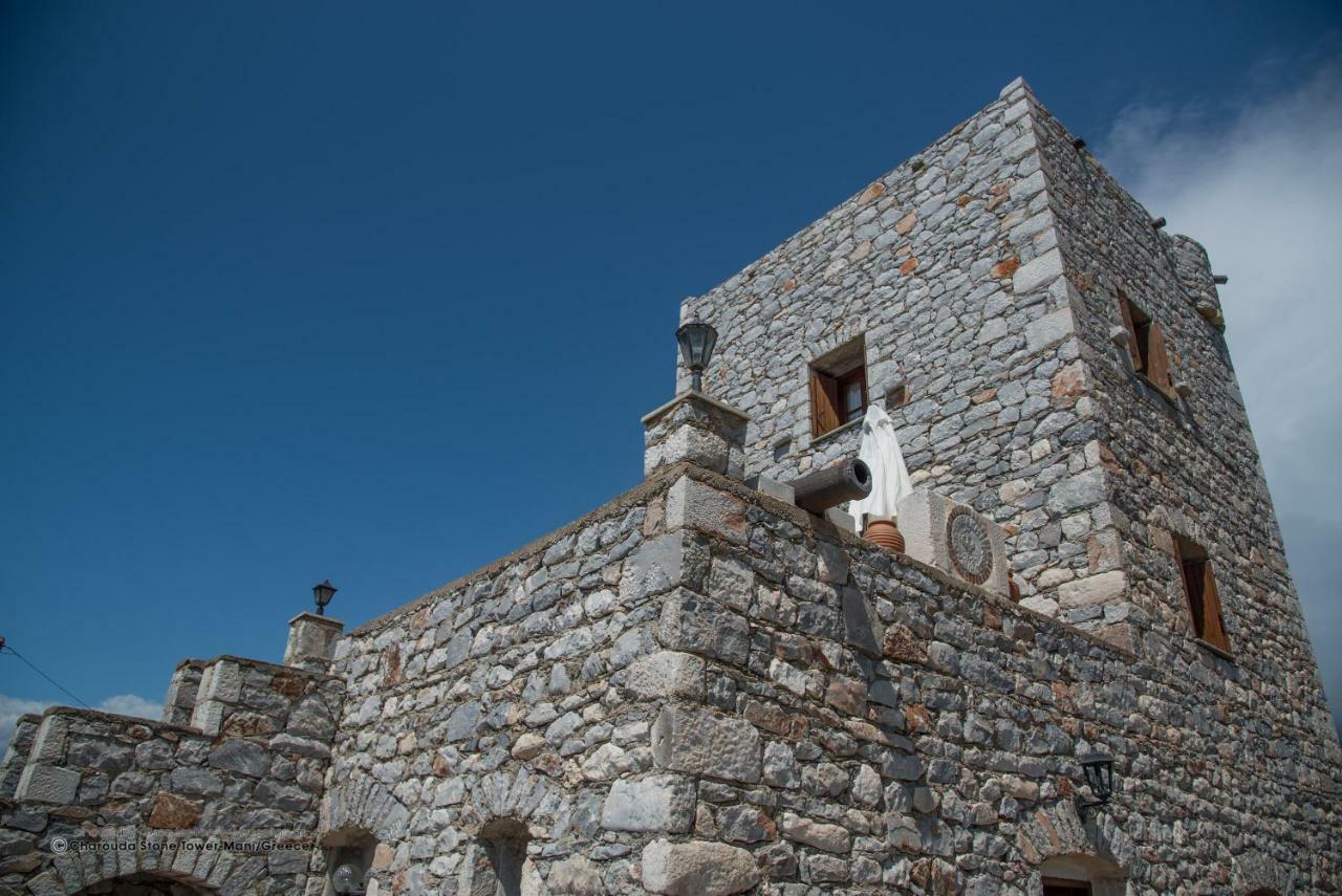 Charouda Stone Tower Pyrgos Dirou Exterior foto