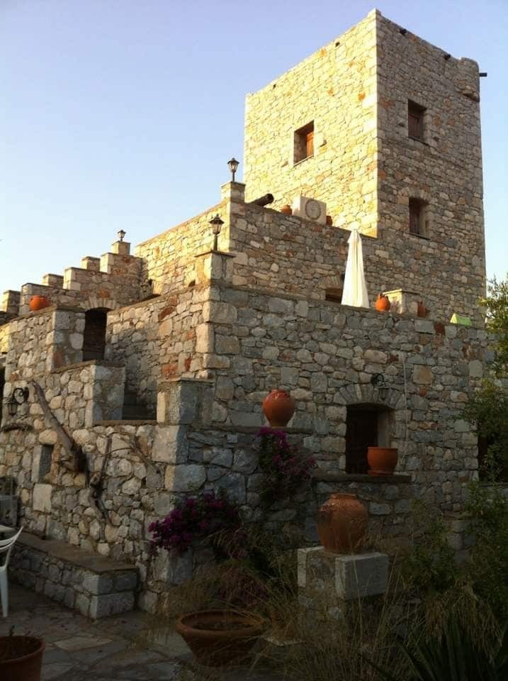 Charouda Stone Tower Pyrgos Dirou Exterior foto