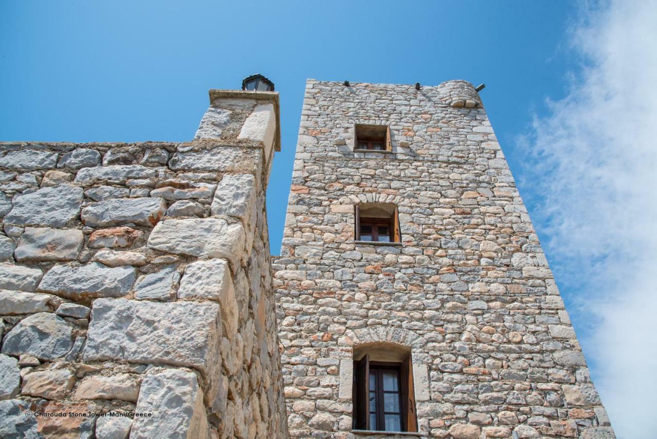 Charouda Stone Tower Pyrgos Dirou Exterior foto